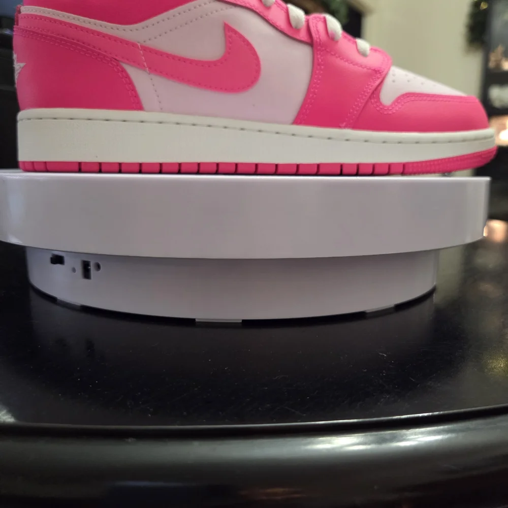 Nike Pink and White Sneakers - Picture 4 of 9